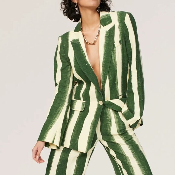 Simon Miller Jackets & Blazers - Simon Miller Lennox Jacket in Green Stripe